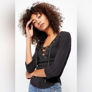 Free People - Ice Cold Top - Size L NWOT